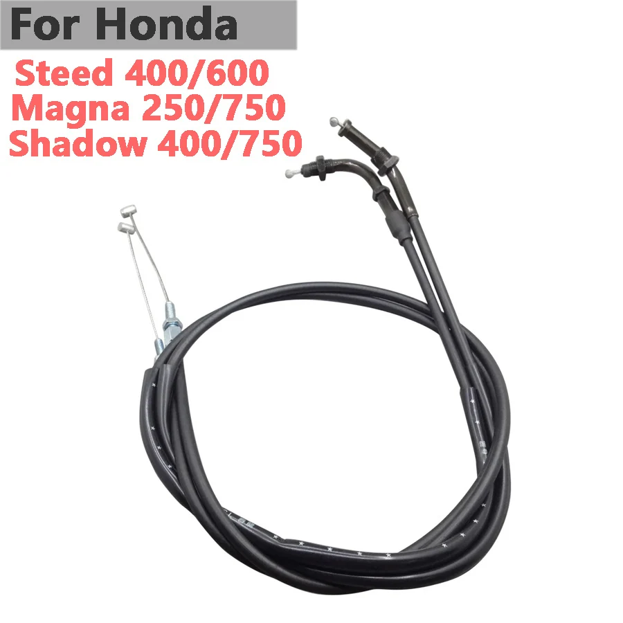 Motocike 2pcs motocykel Motocykel na predĺžené klapky na olejové káble pre Honda Magna 250 Shadow 400/750 Steed 400/600