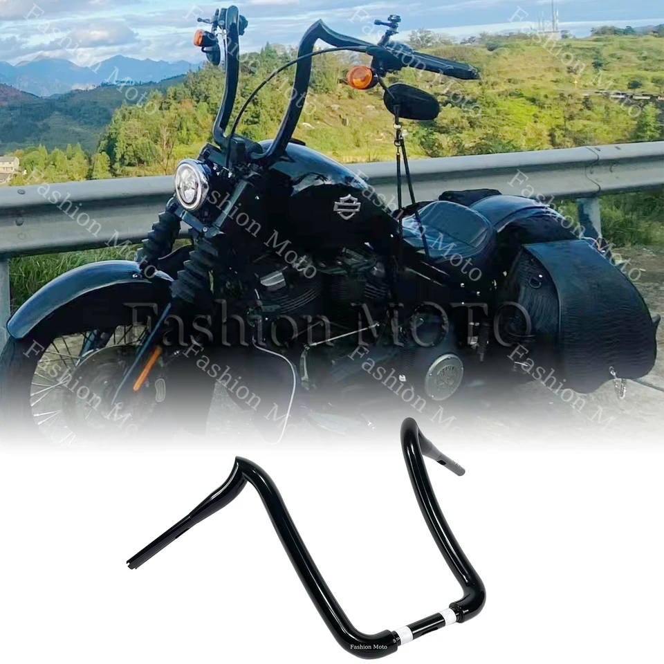 Motocykel 1-1/2 palcový riadidla APE pre Harley Dyna Softtail Low Rider Fat Boy Bob Bast Breakt XL883 XL1200-X48 Vlastný bar