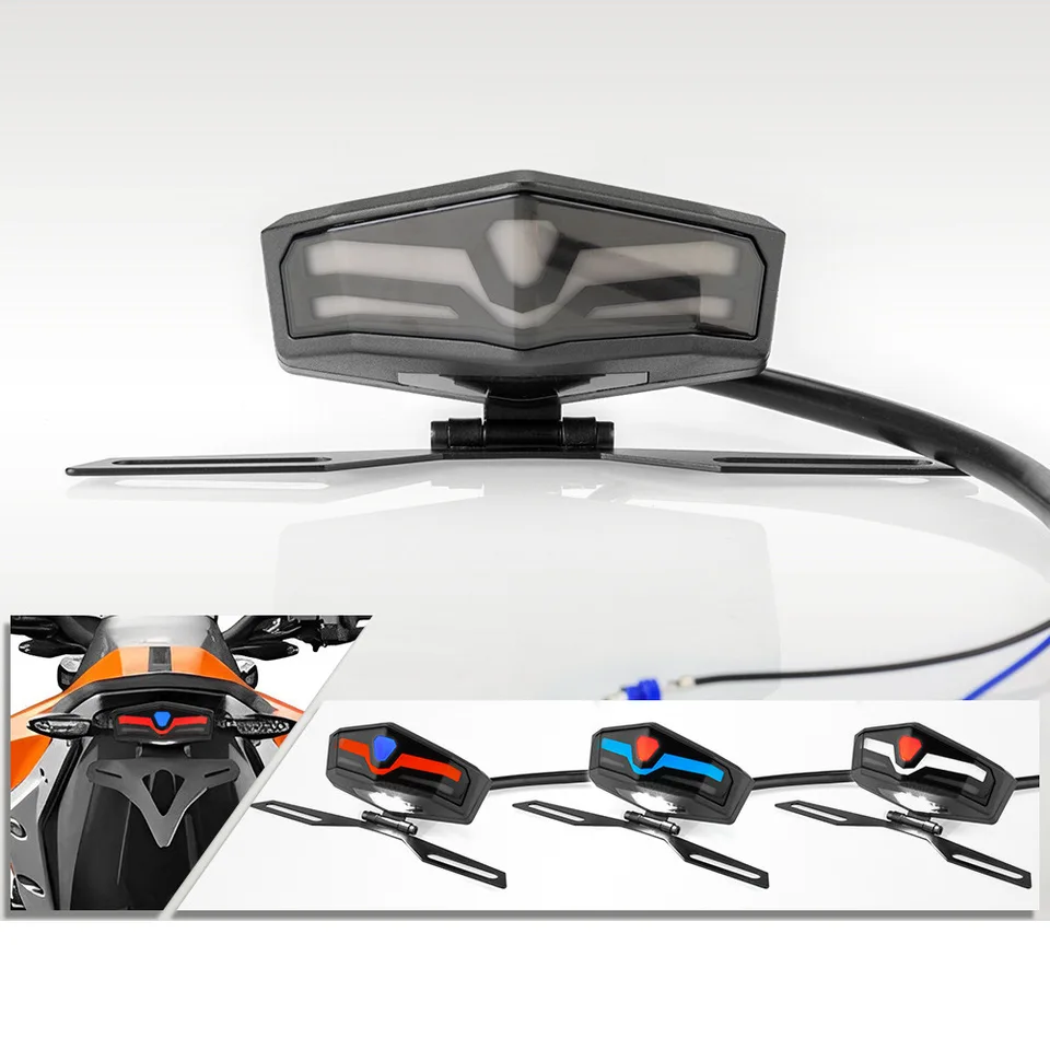 Motocykel 12V LED chvostové svetlá Turn Signál pre Yamaha Vstar650 R25 NMAX155 MT125 XT660X XT600 YBR125 FZ6N AEROX 50CC ROAD STAR