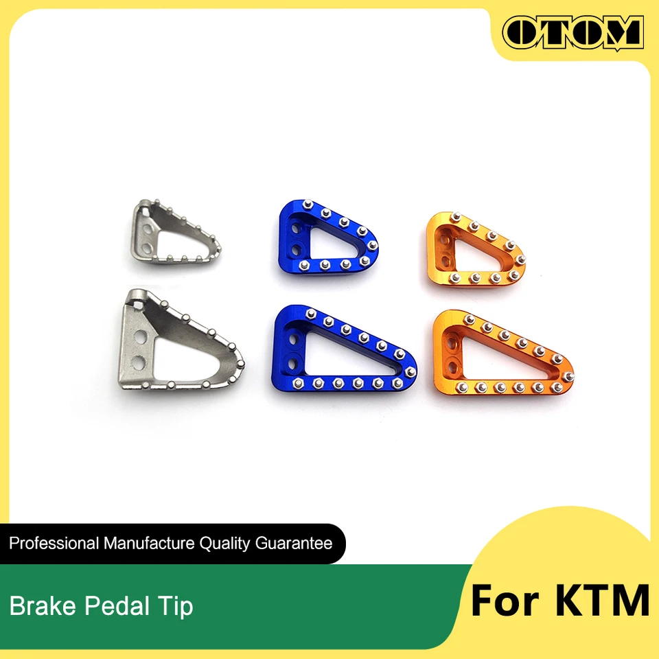 Motocykel 2023 Zadná brzdová brzdová páka Pedál Pedál Krok Plate Tipy pre KTM Husqvarna Gasgas excf XCF XCW SXF FC TE TX Exf