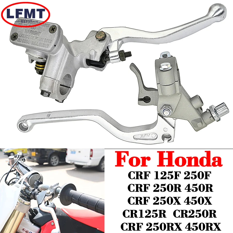 Motocykel 22 mm riadidlá BRZH MASTER CLUCT CLUTH CLOCKOVÉ PRE HONDA CR125R CRF250R CRF250X CRF450X CRF 450R 2005-2020 2021