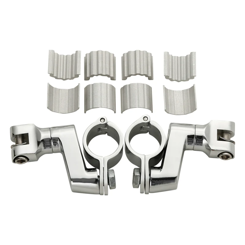 Motocykel 22mm-35 mm Footrest Bowleg Foot Peg Mount pre Honda Goldwing GL1800 2001-2017 2002 2004 2007 2008 2008 2012 2016