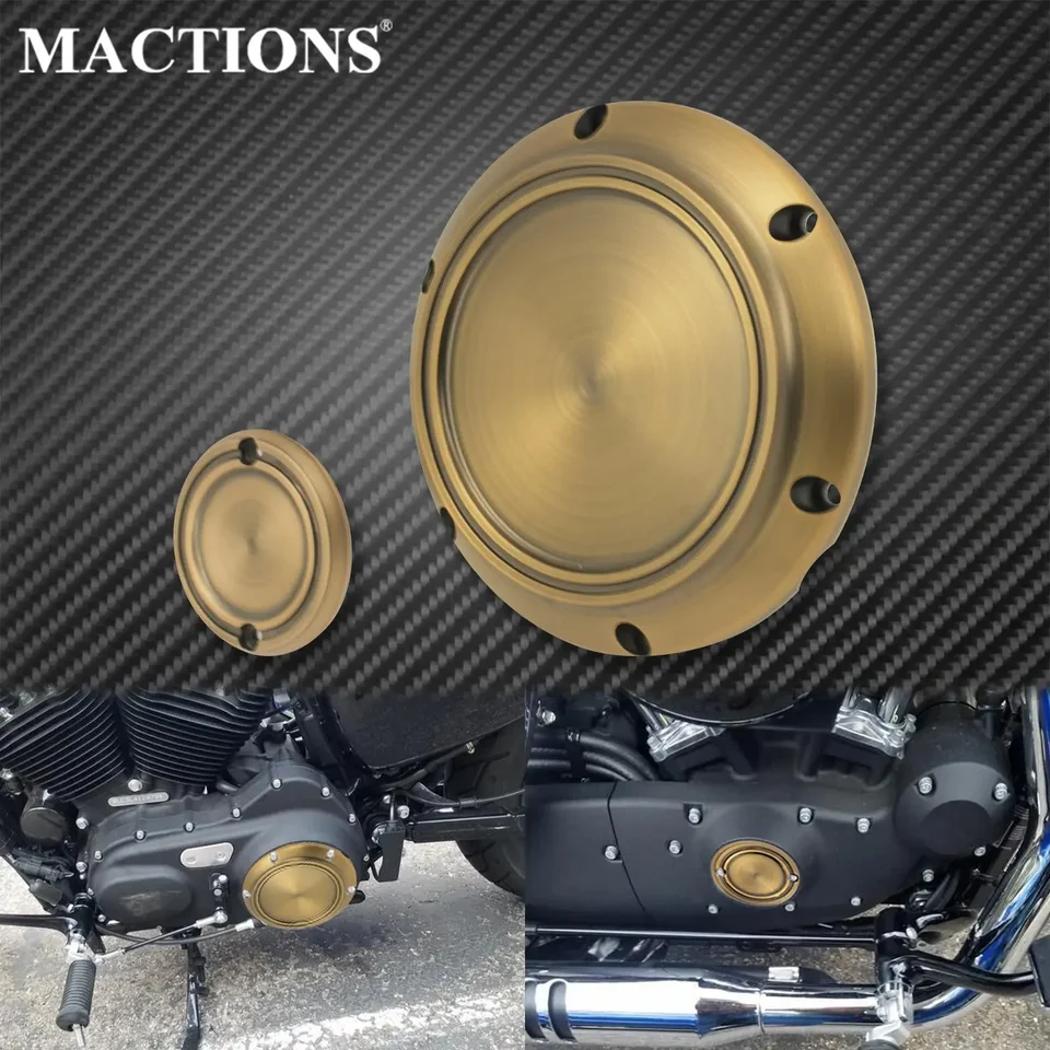 Motocykel 6 jamiek Derby Timer Timing Cover Set Bronze pre Harley Sportster XL 883 1200 72 48 Nightster Roadster Iron Custom