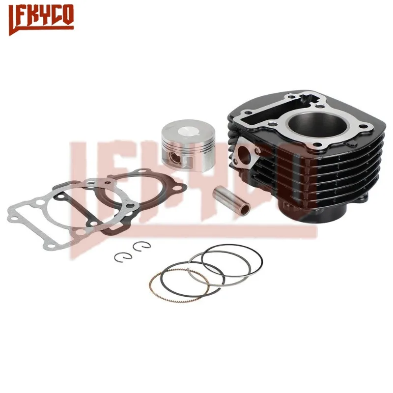 Motocykel 63,5 mm valcový valc 153 ccm s piestovým tesnením Motor pre Yamaha FZ 16 FZ16 Fazer YS 150 YBR 125Z MotoBlock