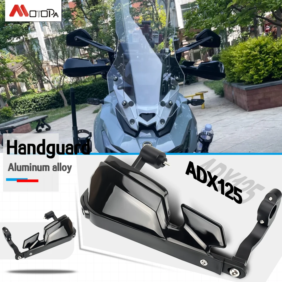 Motocykel ADX125 Nový hliníkový zliatinový strážny ochranca ručného ochrancu ručného chrániča pre Sym ADX125 ADX 125 2023-2024
