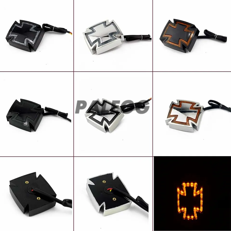 Motocykel bicykel krížový chvost zastávka Turn Light Led Running Tail Lights Lamp pre Harley Chopper Bobber VTX1300 VTX1800 XV1900