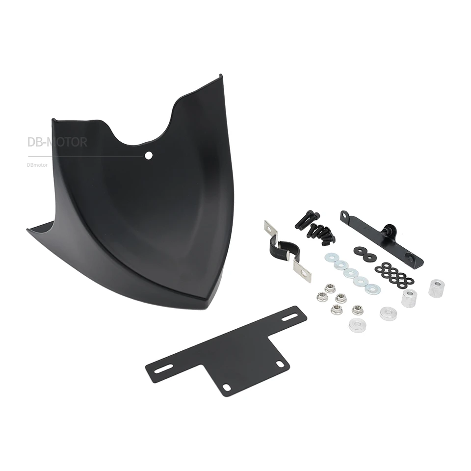 Motocykel brada kapotáž Mudguard dolný predný vzduchový priehrada Spoiler Cover Protector Fit Harley Touring Sportster Dyna Fatboy Softail