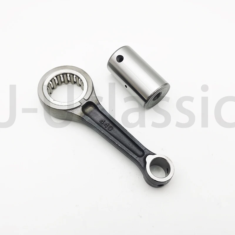 Motocykel CG150 13 mm kolíkový kľukový hriadeľ spojovacia tyč pre Honda CG125 150cc 440 Con Rod s ihlou (piestový kolík 13 mm)