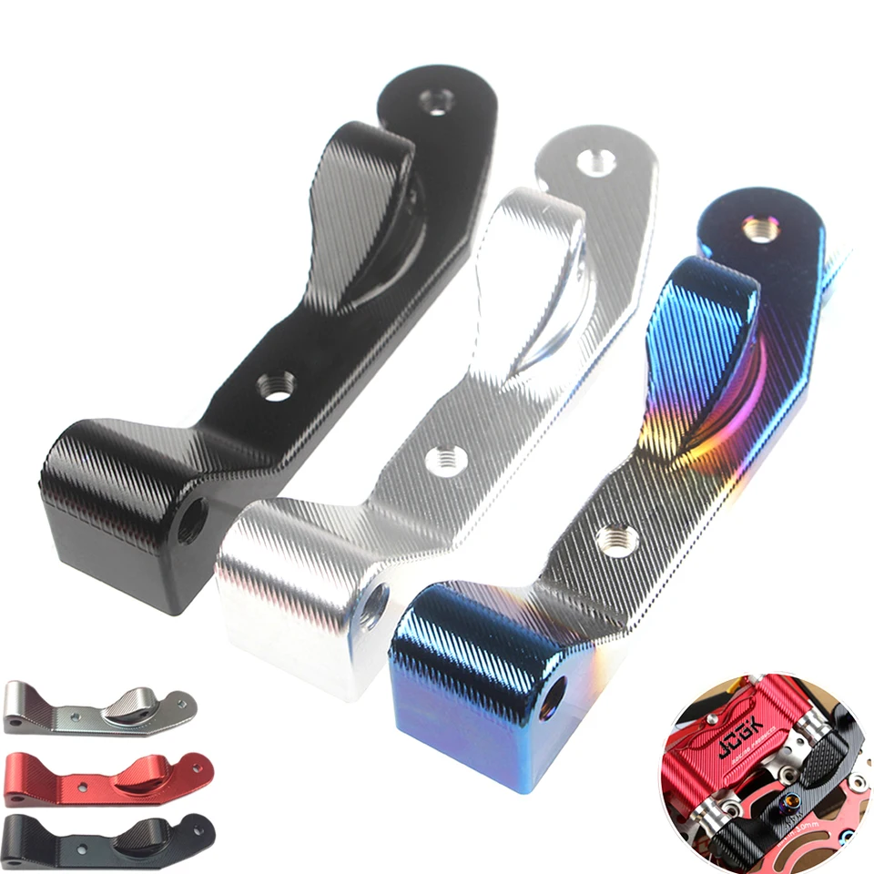 Motocykel CNC 100 mm brzdový strmeňový adaptér adaptér pre 220 mm/260 mm brzdové kotúče Motorbike Scooter Yamaha Honda MSX125 upravený