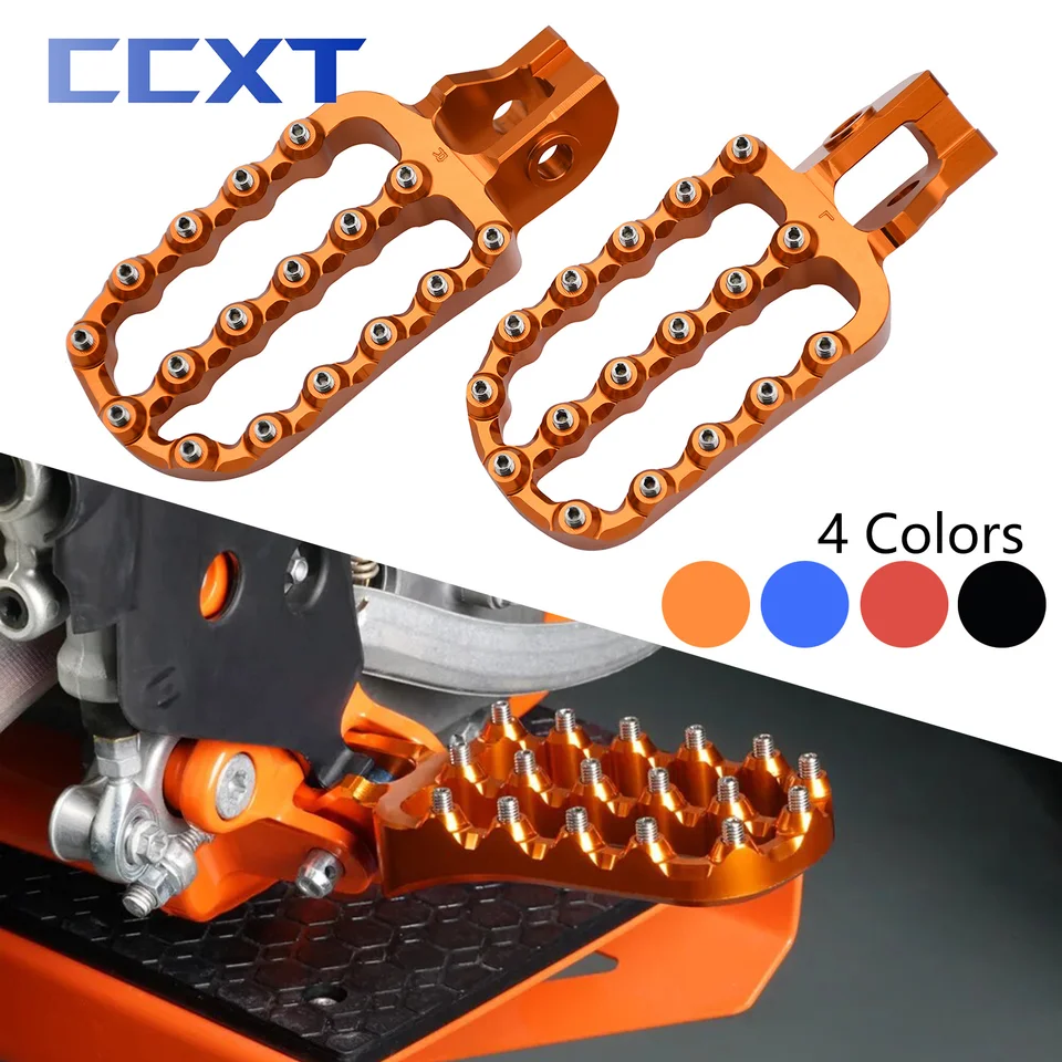 Motocykel CNC 107 mm predlžovanie chodidiel Footpegs Foot Pegs Pedal pre KTM 125-500cc exp EXP SX SXF XC XCF pre plynový plyn husqvarna