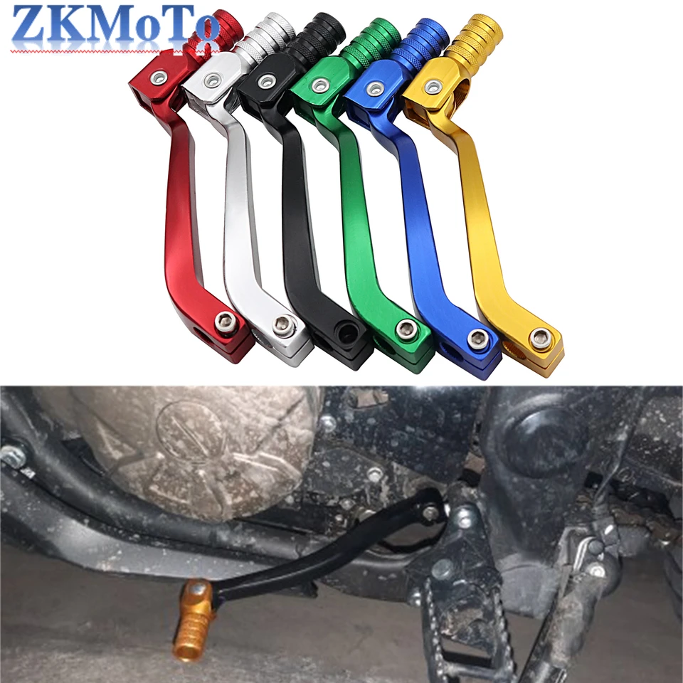 Motocykel CNC hliníková skladacia páka pre skladanie prevodovky pre Kayo Apollo Bosuer 110/125/140/150/160/250 ccm Dirt Bike Pit Bikes