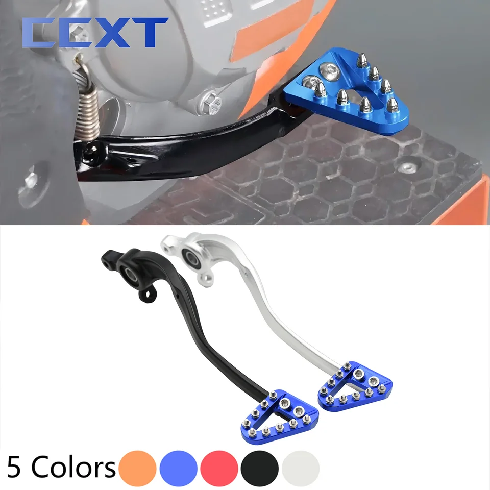 Motocykel CNC hliníkovú brzdovú páku zadného pedálu pre KTM excf XC XCF SX SXF 125 150 200 250 300 350 400 450 500 2017-2022 2021