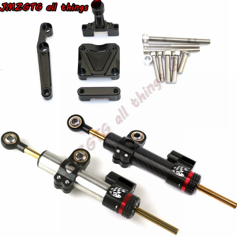 Motocykel CNC stabilizátor Tlmička Kompletná montážna konzola pre Kawasaki Ninja250/300 2013 2014 2015 2016 2016 2017 2018