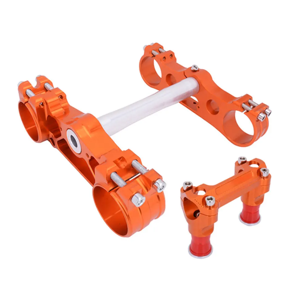 Motocykel CNC Triple Tree Clamps vhodný pre SXF/XCF/XCW/ExcF 125-525 EXP/EXP 125-530 2014-2019