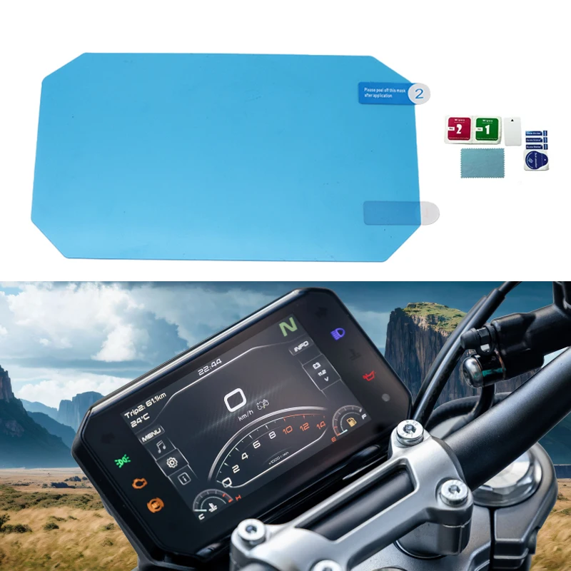 Motocykel Dashboard Screger Protector Ochranca poškriabanie Scrašu na ochranu filmov Filmové príslušenstvo pre CFMoto 450SR SR450 450 SR 2023 2024