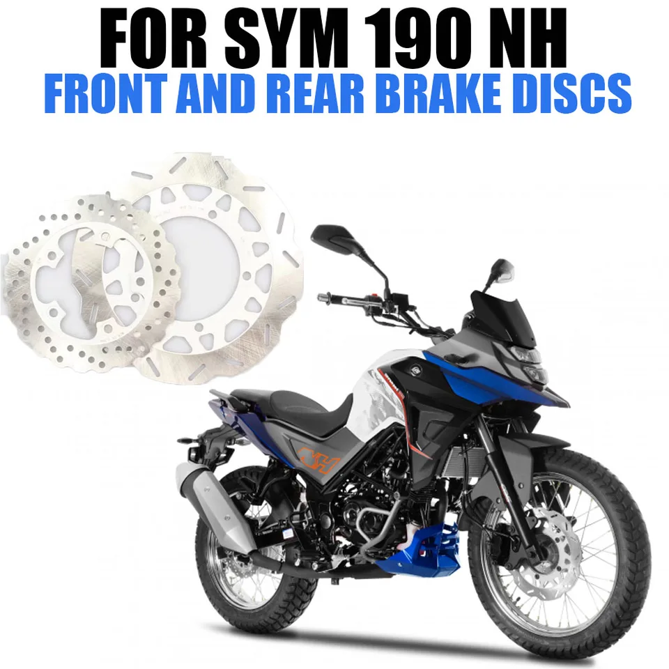 Motocykel Fit Sym NH 190 brzdové disky predné a zadné brzdové disky pre Sym 190 NH
