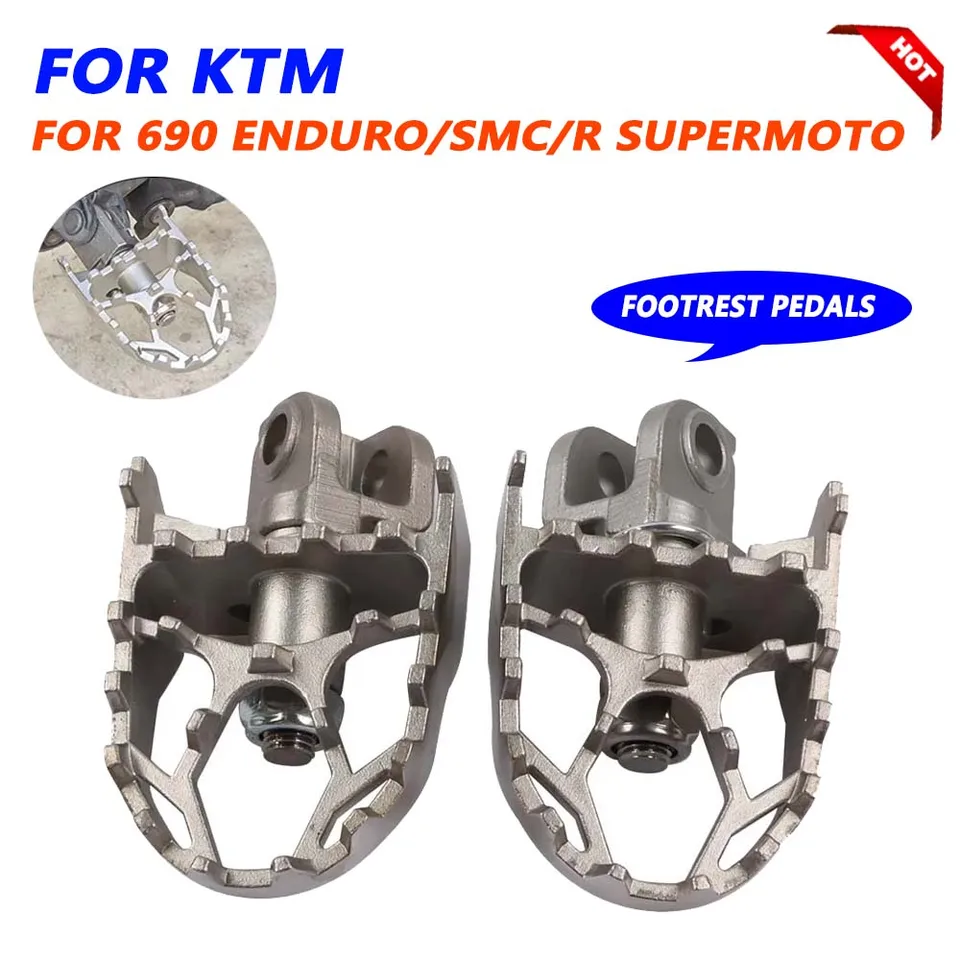 Motocykel Footrest Foot Peg REG RESS Pedals pre KTM 690 ENDURO R 690R 690 SMC R 2008 - 2024 690 Supermoto Super Moto Accessories