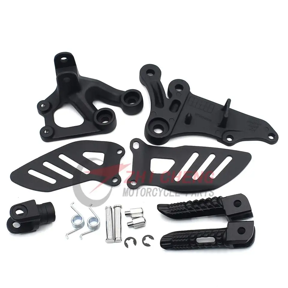 Motocykel Footrest Set predné pegs držiaky držiaka pre Suzuki GSXR600 GSXR750 2006-2010 GSXR 600 750