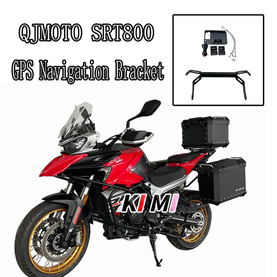 Motocykel GPS navigačné pripojenie príslušenstva Držiak mobilných telefónov pre mobilný telefón pre QJMotor SRT 750 SRT750