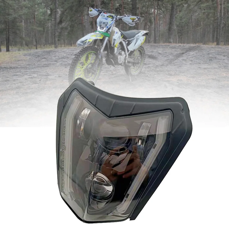 Motocykel H4 LED svetlomet svetlometra na rok 2017 18 ktm Headligt EXP XCF SX F SMR ENDURO DIRT BIKE MOTOCROSS SUPERMOTO