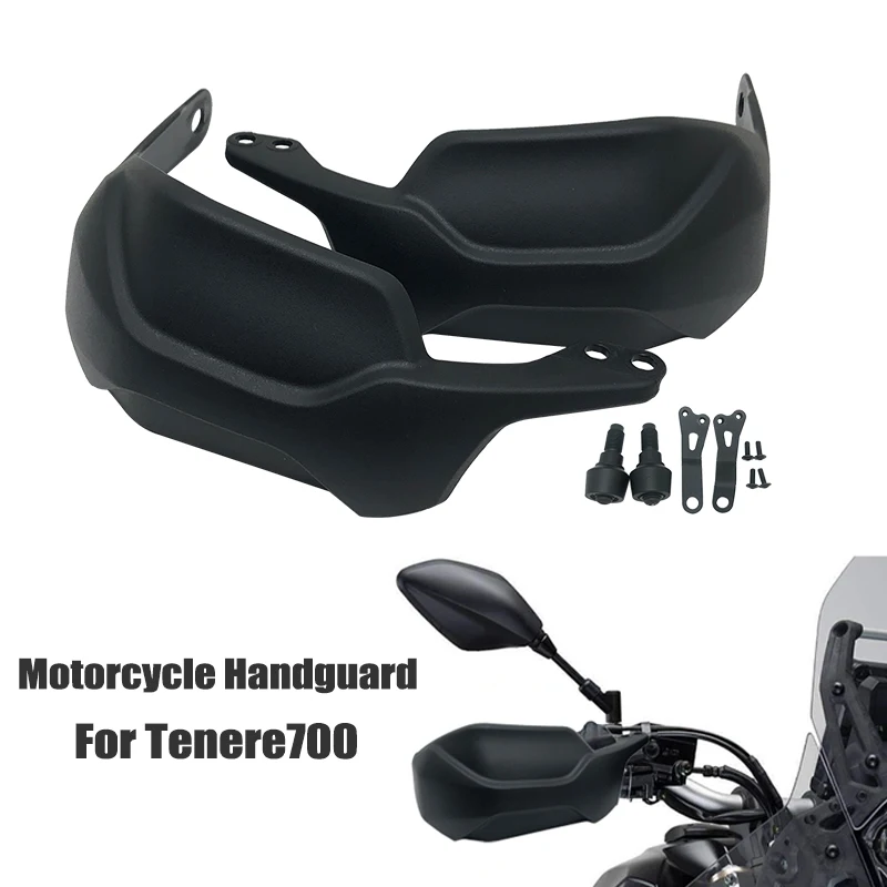 Motocykel Handguard Ochranné ochranné strážky ruky zastavuje čelné sklo pre Yamaha Tenere 700 Tenhere700 XTZ 700 T7 Rukovod