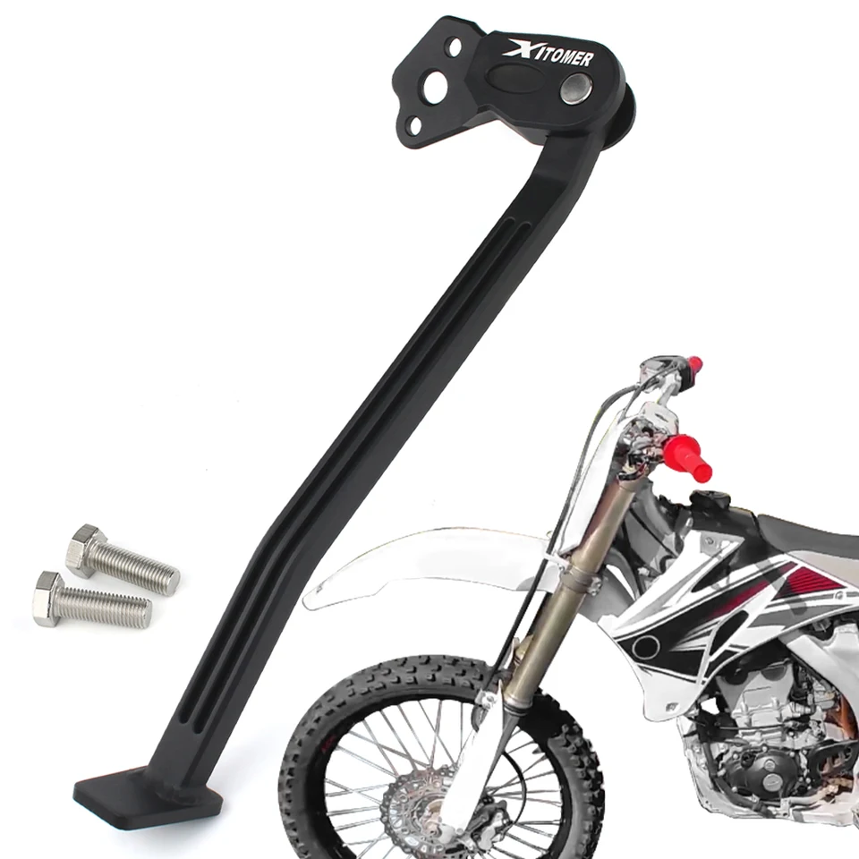Motocykel hliníkový kickstand kick stojan pre Yamaha YZ250F YZ450F 2006 2007 2008 2009