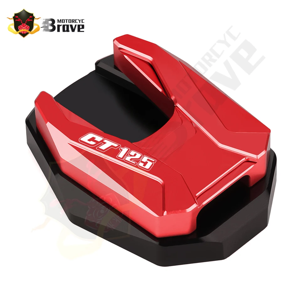 Motocykel Kickstand Foot Side Stand Extension podložky Podporné dosky Doplnky pre Honda CT 125 CT125 Hunter Cub 2020 2021 2022