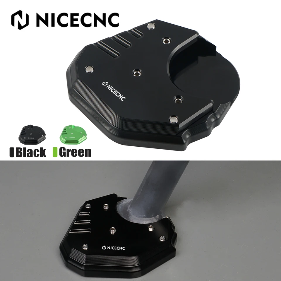 Motocykel Kickstand Side Stand Foot Plate pre Kawasaki KLR650 KLR 650 2008-2018 2009 2010 2010 2012 2013 2014 2014 2015 2016 2016