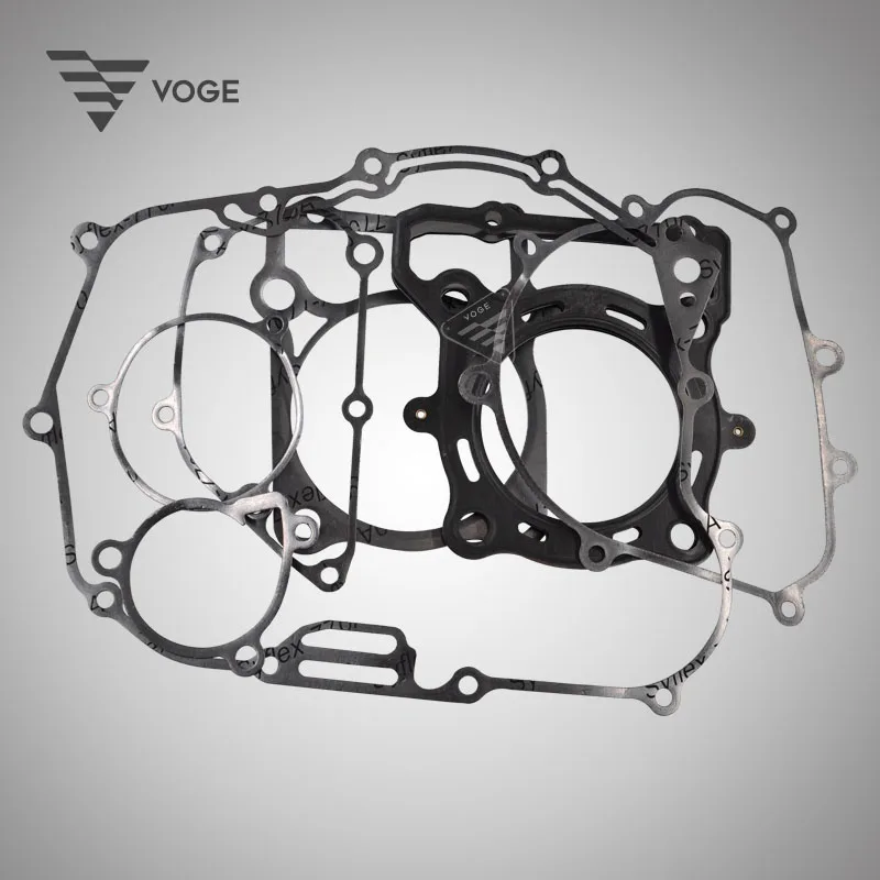 Motocykel LX300-6A 300R Originálny kryt chladiace čerpadlo Olejový filter Filter papierové tesnenie na Loncin VoGE