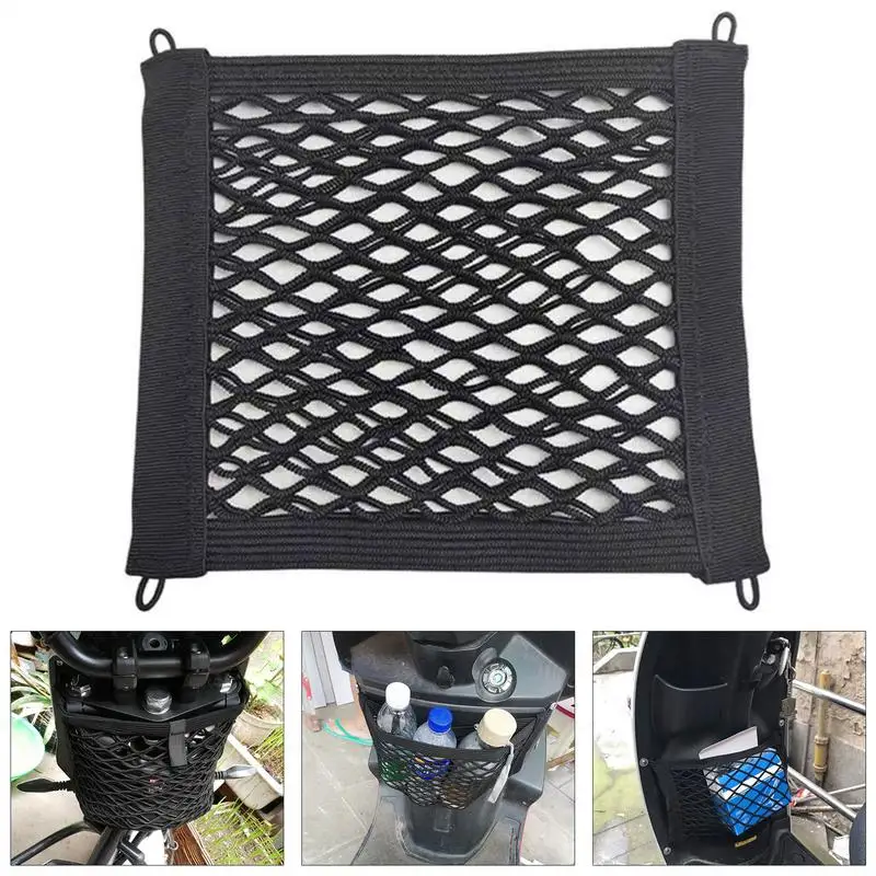 Motocykel nákladný čistý vysoký pevnosť elastická sieťová sieť s mležou s čistým taškou na motocykle Nylon nákladné dodávky