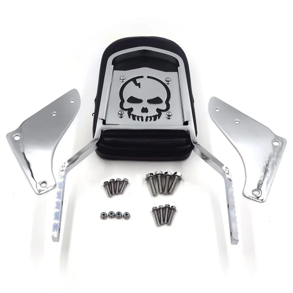 Motocykel operadla sissy bar sada batožinových batožinových batožinových batožinových batožinových batožinových batožinových vozidiel pre honda Shadow Sabre Ace VT1100 Chromed