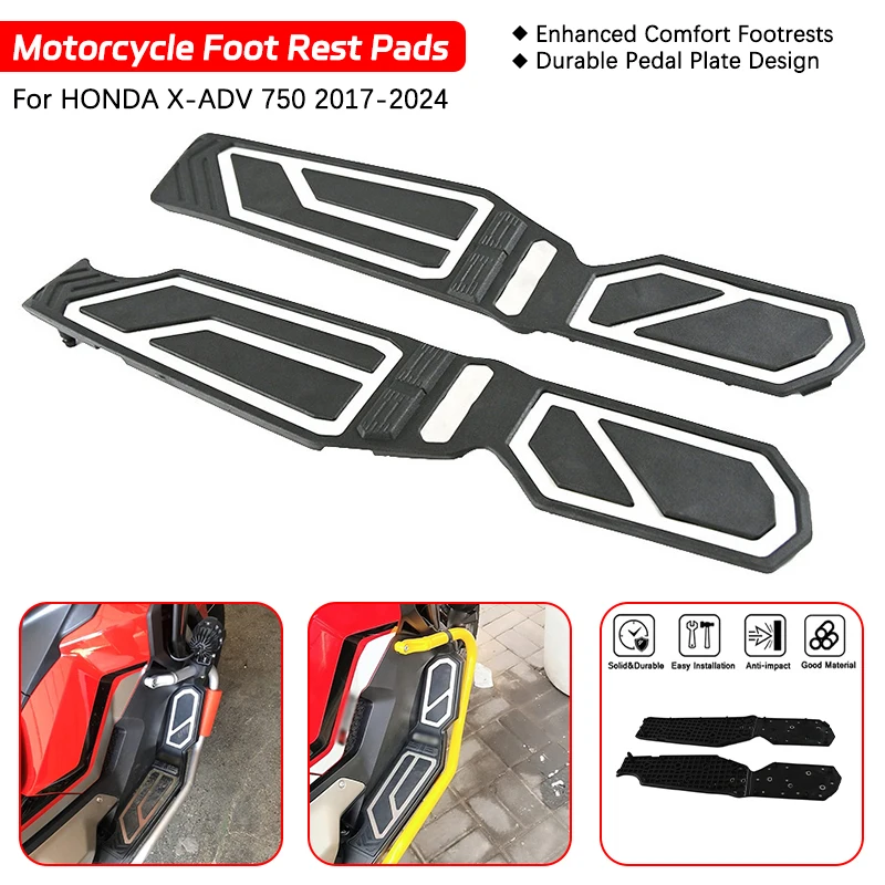 Motocykel pre Honda X Adv 750 XADV 750 XADV750 2017-2024 DOSKA DOPATOBNÁ MOTORYCELOVÁ FOOREST FOOT RESTAD PADS PEDAL DOPAL