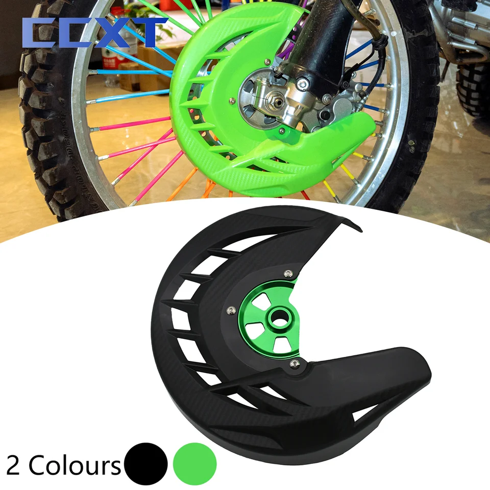 Motocykel predný brzdový disk Ochrana rotora ochrancu pre Kawasaki KX250 KX125 KX250F KLX450R KX450F 2006-2017 2018 2019 2020