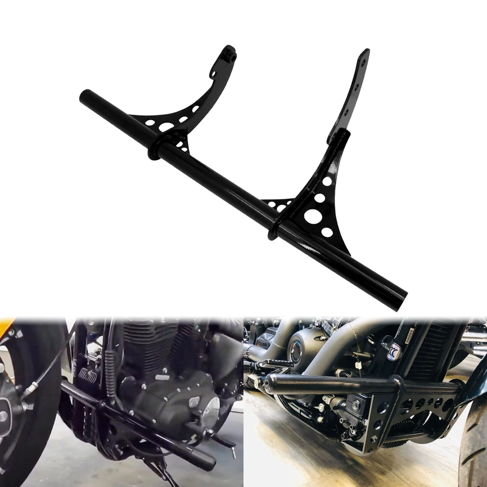 Motocykel predný nárazník Crash Bar strážca motora pre Harley Softail Low Rider Street Bob FXBB FXLR 2018-U-UP OBRADNÝ BAR