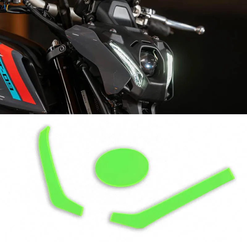 Motocykel predný svetlomet strážca hlava Svetelný štít Screen Scree Chránič pre MT-09 MT 09 MT09 2021-2023