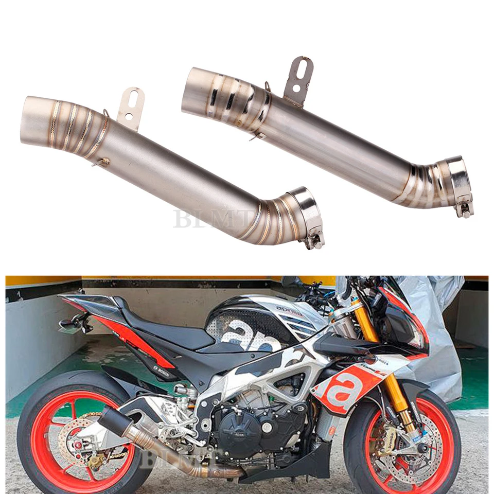 Motocykel Stredné pripojenie Výfuk RSV4 Pripojovacia trubica RSV4 Výfukové potrubie RSV4 Middle Slip na apríli RSV4 2009 až 2015