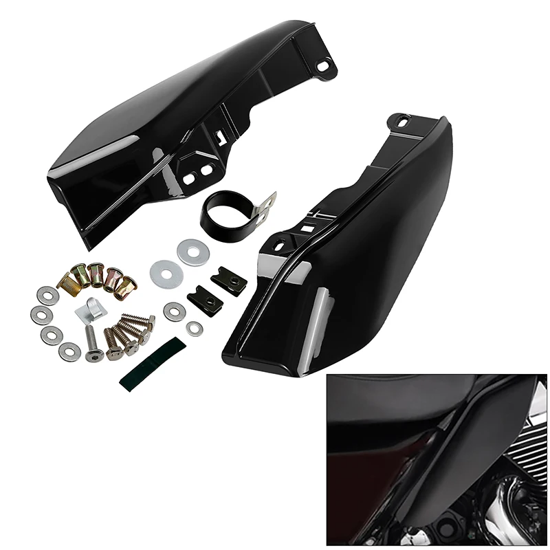 Motocykel stredný rámec vzduchového deflektora pre Harley Touring Electra Street Glide Road King 2017-2023