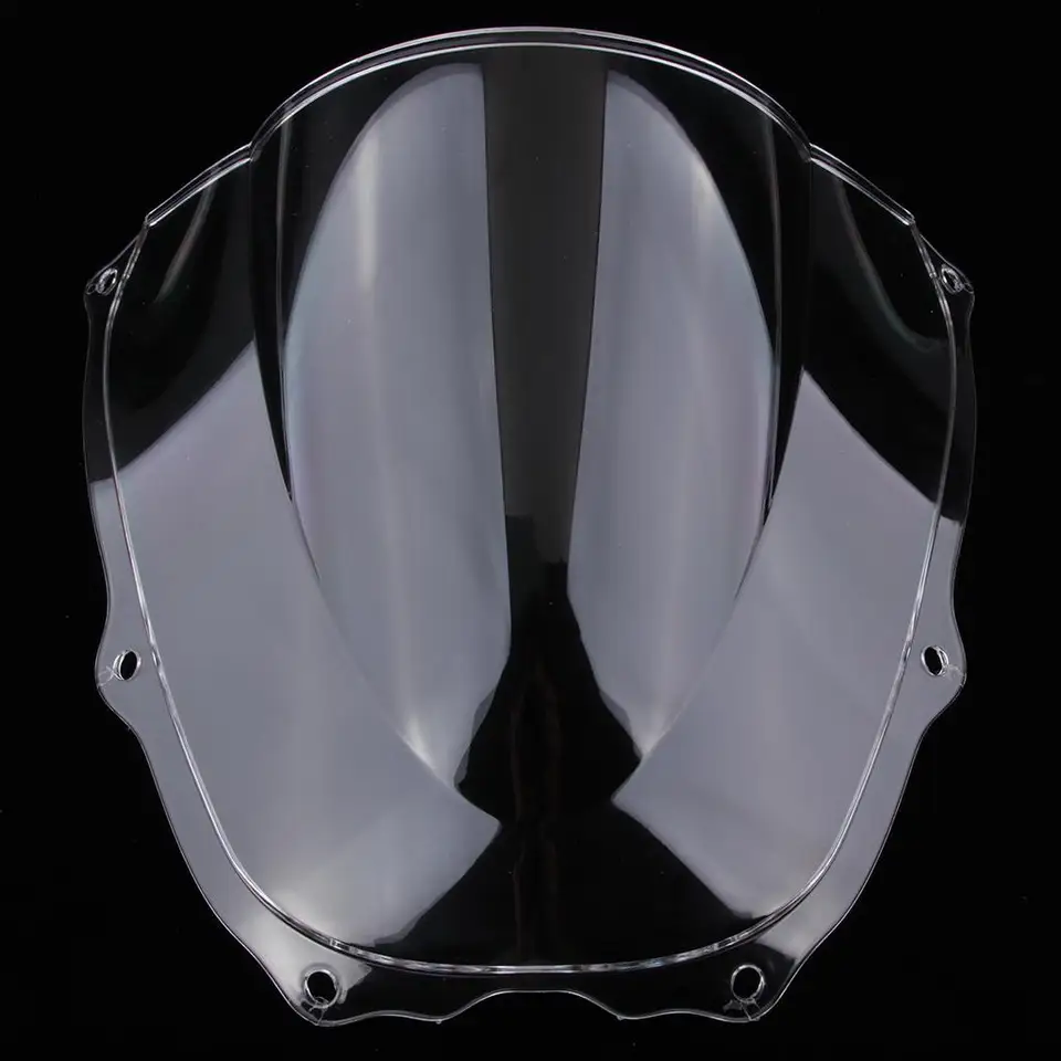 Motocykel veľký 31 x 32 cm čelné sklo pre Honda VTR1000 2000-2006 dym/číry