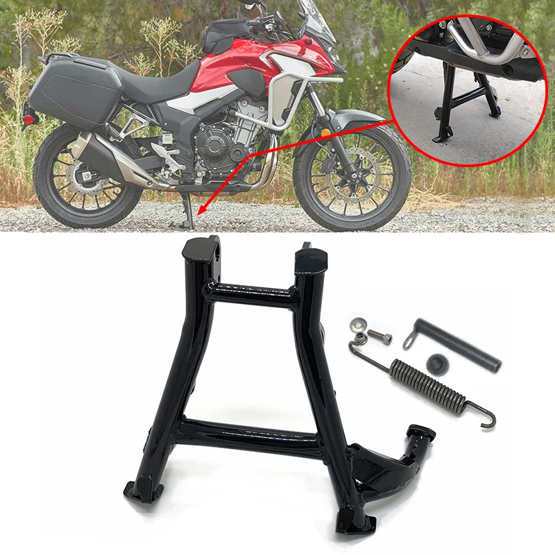 Motocykel Veľký držiak Pillar Pillar Parking Stund Firm Firma Podporná podpora pre Honda CB400X CB400F CB500X 2019-2022 CBR500R