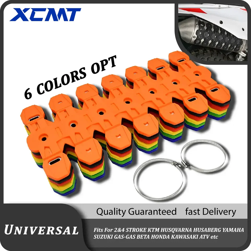 Motocykel výfukový štít Tuffler Pipe Cover Ochrana pre KTM EXP EXP SX SXF XC XCW XCF XCWF TPI 125 200 250 350 400 450 500