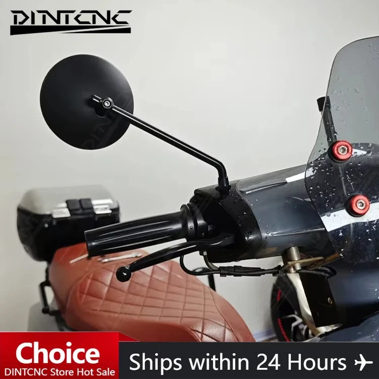 Motocykel vľavo pravé zrkadlo E9 10 mm Univerzálne doplnky Zadné pohľady sklo pre Honda Grom MSX 125 CMX 500 300 1100 Rebel