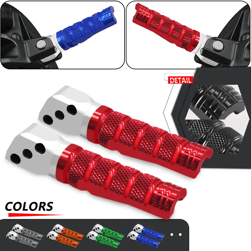 Motocykel zadné osobné pegsové kolíky Pedály Footrest Pedals pre S1000R S1000RR HP4 R1200RS ST/R K1300R K1200R F800R F800GT F800ST