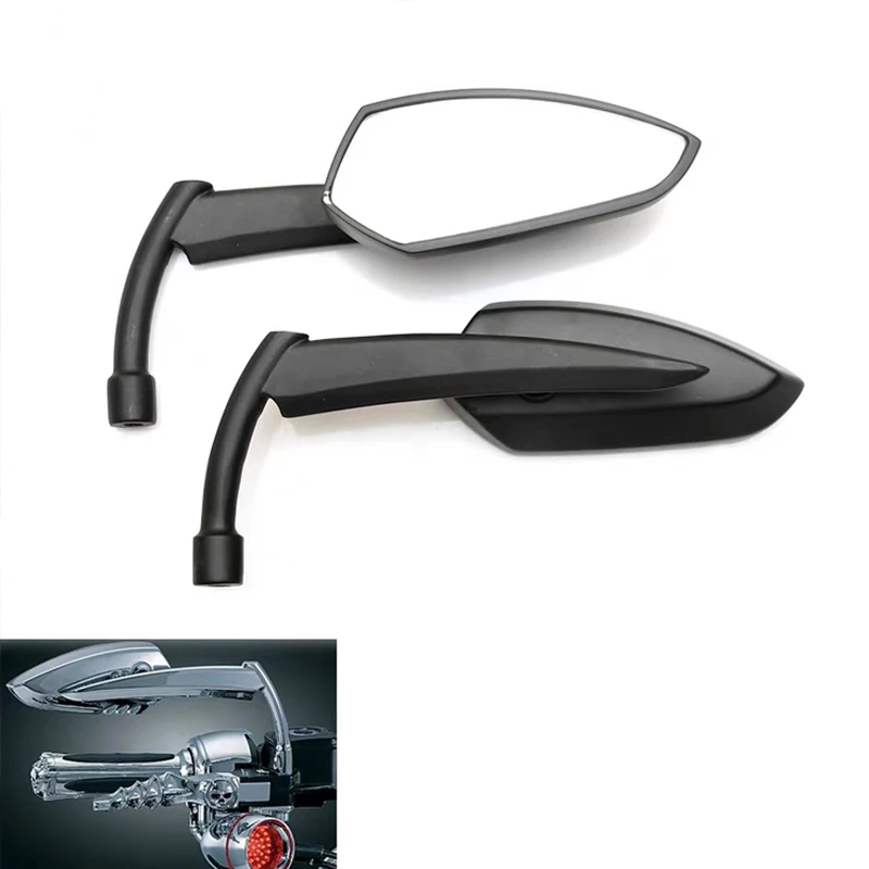 Motocykel Zadné zrkadlo zliatiny Hliníka Univerzálne bočné zrkadlo pre CFMoto 250 450 800 NK Kawasaki Z250 Z650 Z750 Z800 Z1000 Verysys