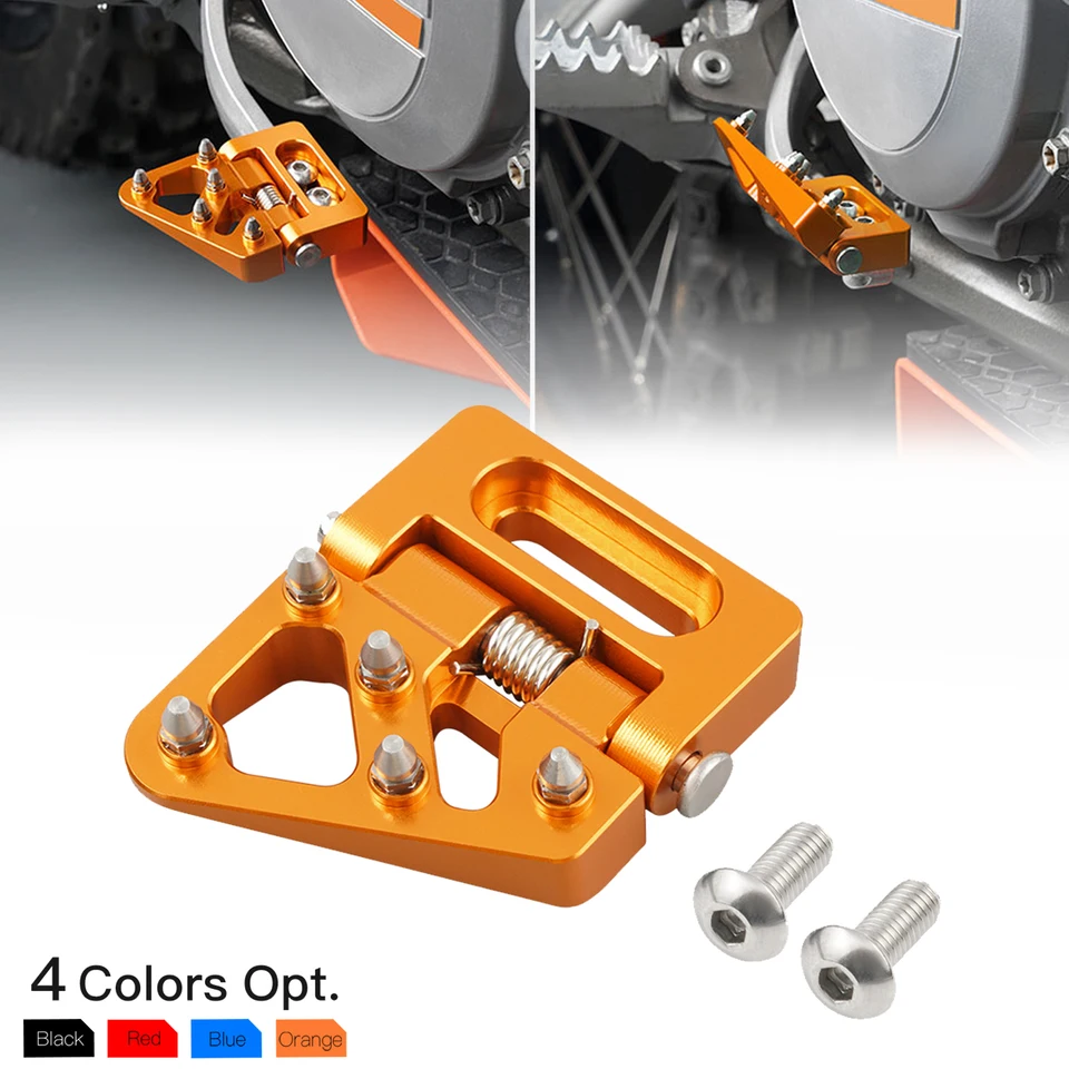 Motocykel Zadný brzdový pedál Krok Tip Plate pre KTM 390 790 890 990 950 1050 1090 1190 1290 Super Adventure RST 690 ENDURO SMCR
