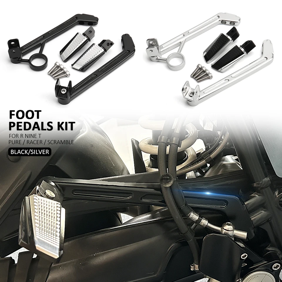 Motocykel zadný cestujúci Footrest Foot Foot Peg REST Pedal Držka