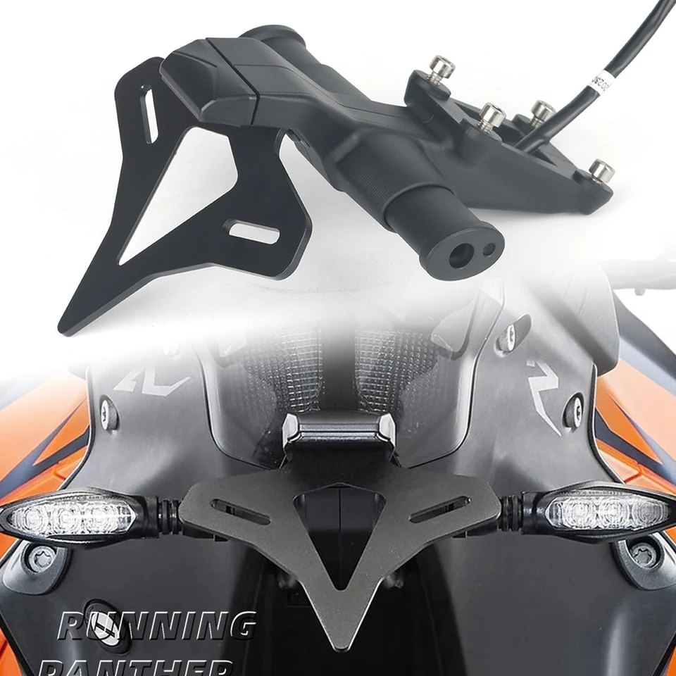 Motocykel Zadný krátky chvost Stock Prada Trade Držiak poznávacej značky Tailstock Držiak pre 1290 Super Duke R 2020 2021 2022 2023 2024