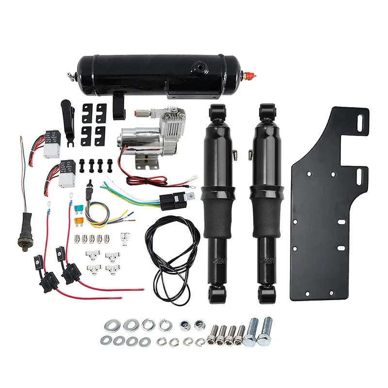 Motocykel Zadný vzduch Ride Air Air Tank pre Harley Touring Street Glide Electra Glide Road Road Road Glide 1994-2023 18 19