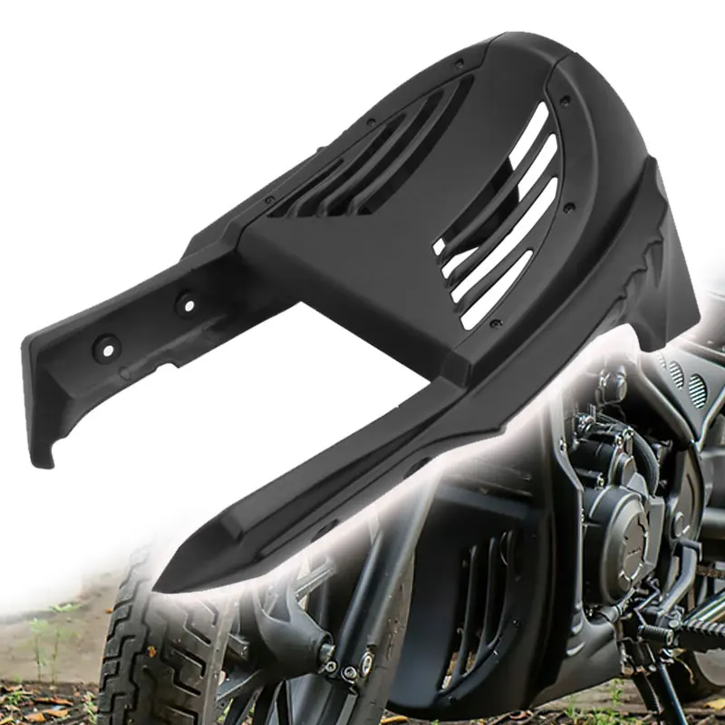 Motocykel Čierna brada Spodný predný spojler vzduchová priehrada Airing Mudguard Cover pre Honda Rebel CMX 300 500 CMX300 CMX500 2017-2022
