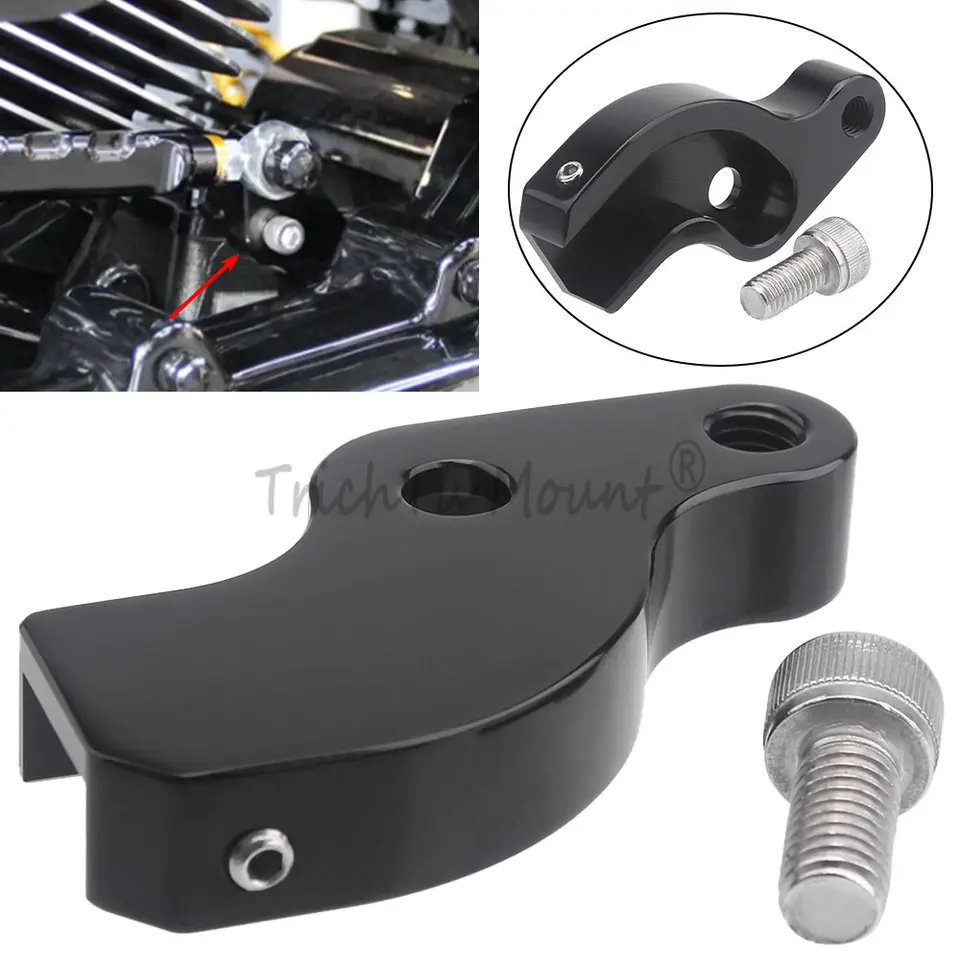 Motocykel Čierny hliníkový prenos Booster pre Harley Davidson M8 Touring Bagger M8 SoftAil Shift Neutrálna asistencia