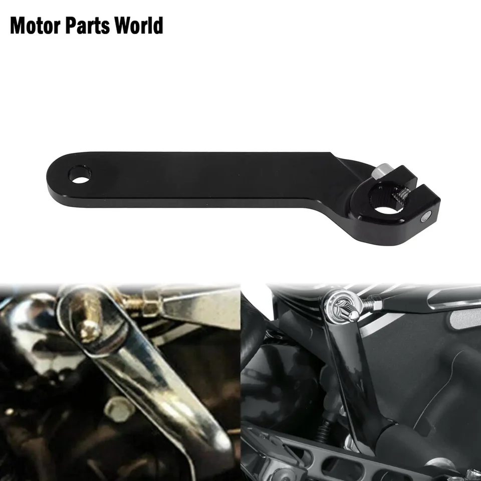 Motocykel čierny radiaci páčku páky na ruku Ship Shift Arm pre páky Harley Touring Electra Glide FlHr FlHt 1984-2021 Softail FL FL